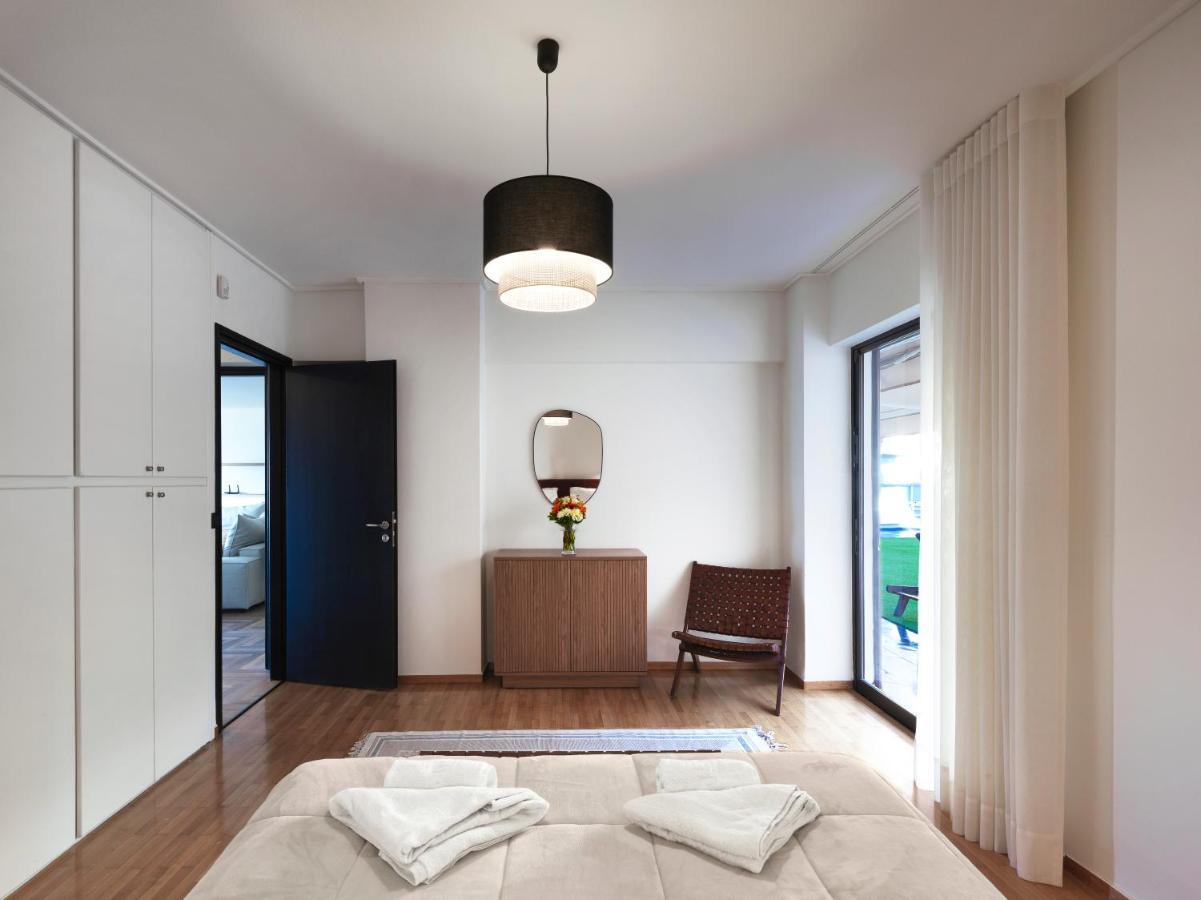 Sea View Luxurious Flat - Athens Coast. Apartamento Exterior foto